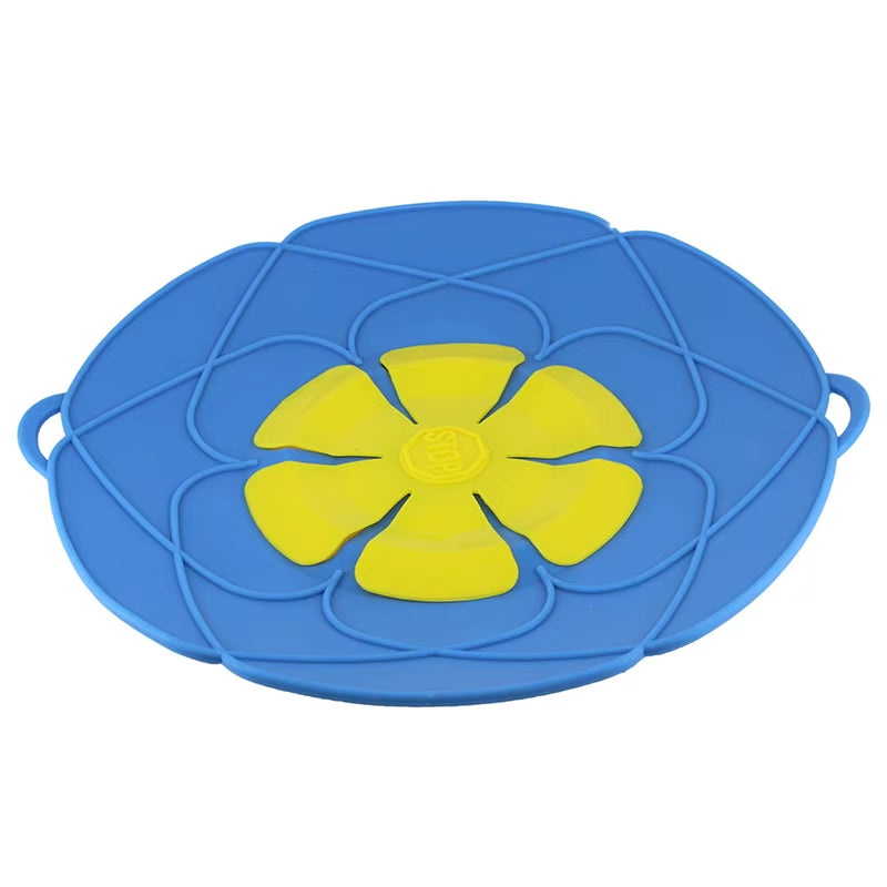 Multi-Function Silicone Lid Spill Stopper Cover for Pot Pan Kitchen Accessories Cooking Tools Flower Cookware Home Kitchen