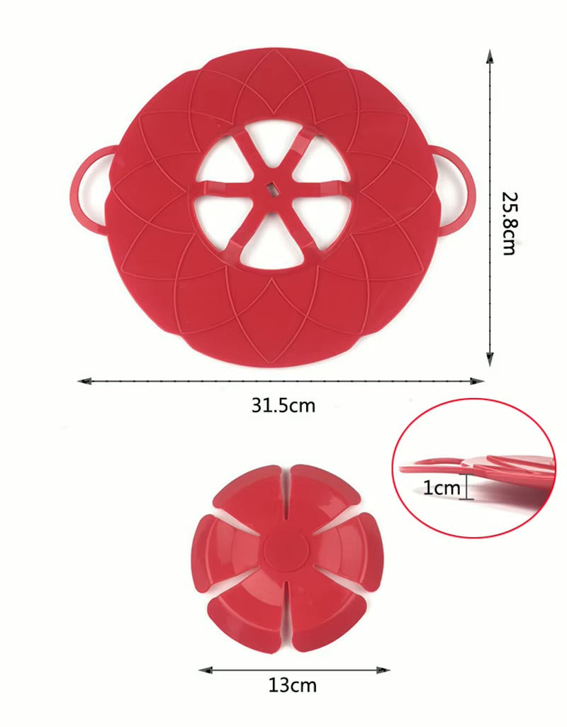 Silicone Lid Spill Stopper Cover